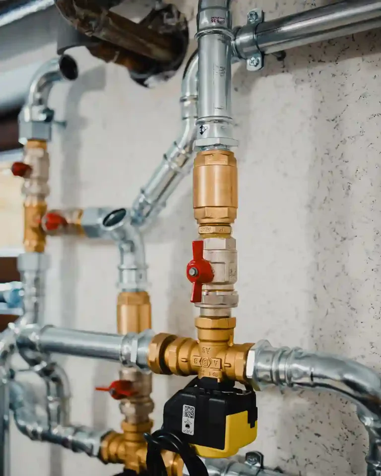 Residential plumbing pipes serviced by a Port Charlotte plumber