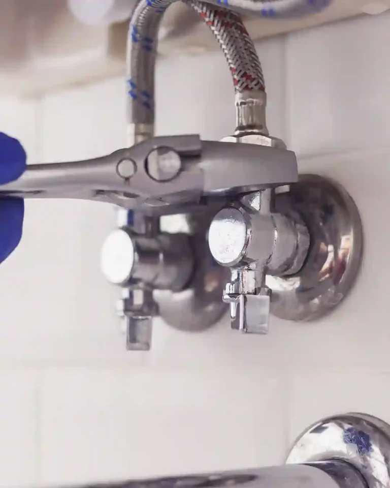 Routine plumbing maintenance being performed by a Restore plumber